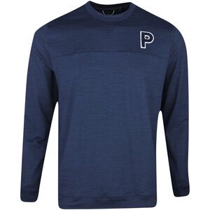 Boy’s Puma Navy Blue Long Sleeve Shirt- Small